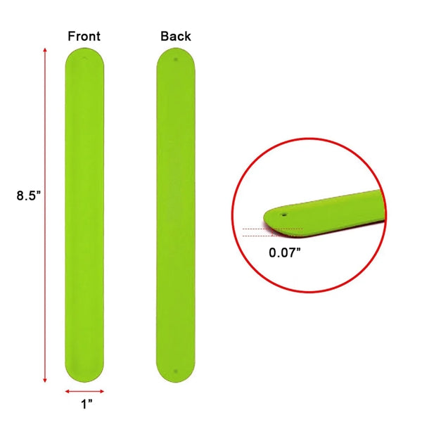 Silicone Slap Wristband