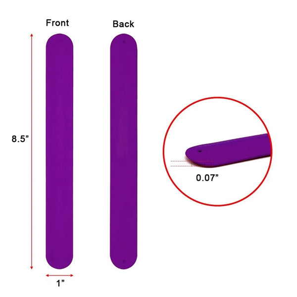 Silicone Slap Wristband