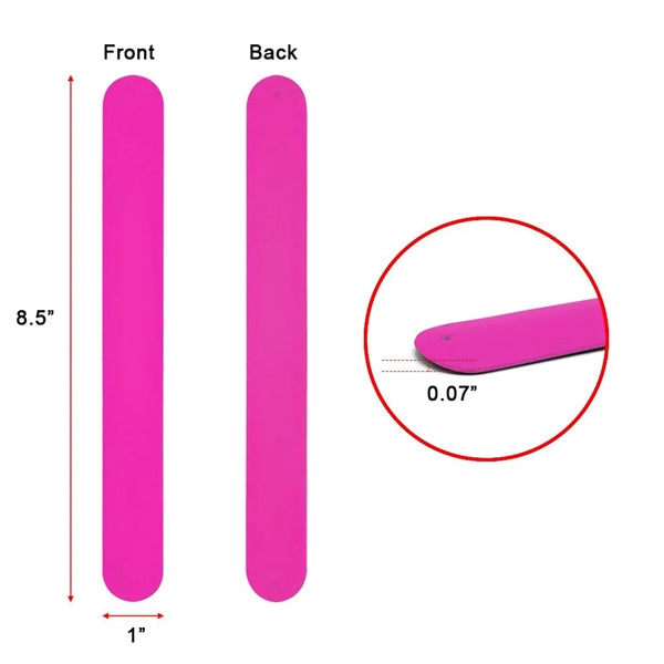 Silicone Slap Wristband