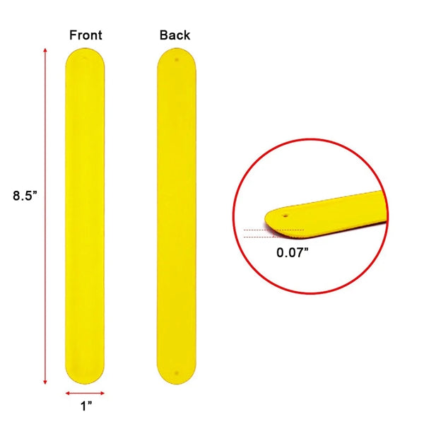 Silicone Slap Wristband
