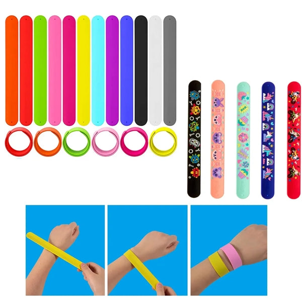 Silicone Slap Wristband
