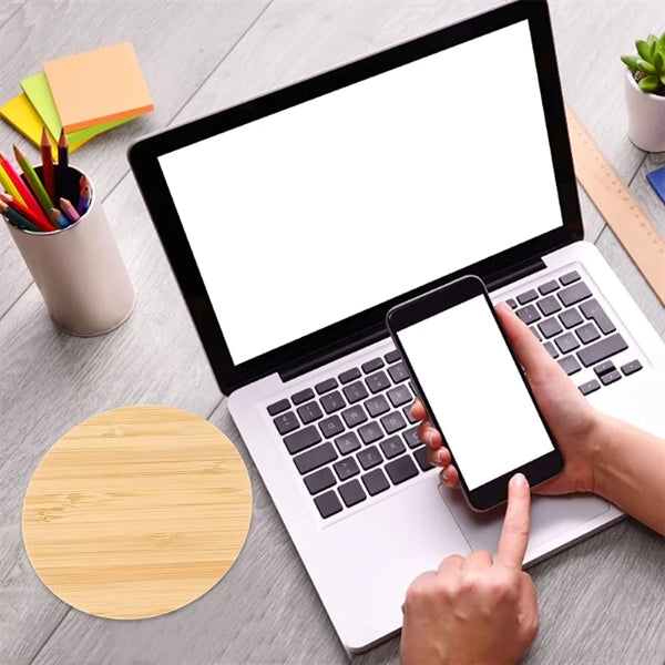 Bamboo Phone Wireless Charging Pad