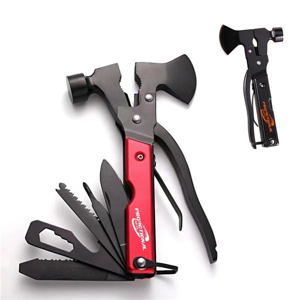 Multitool Hatchet Camping Axe Hammer Saw Screwdrivers