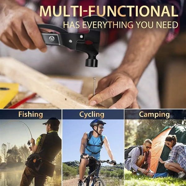 Multitool Hatchet Camping Axe Hammer Saw Screwdrivers