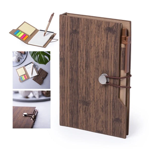 Woodgrain Look Notebook
