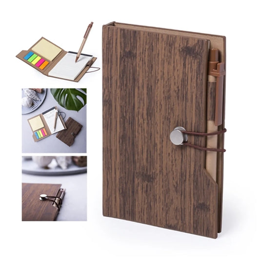 Woodgrain Look Notebook
