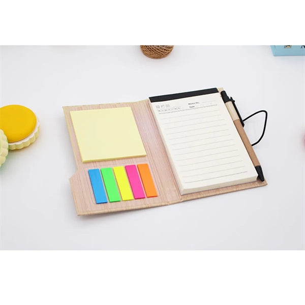 Woodgrain Look Notebook