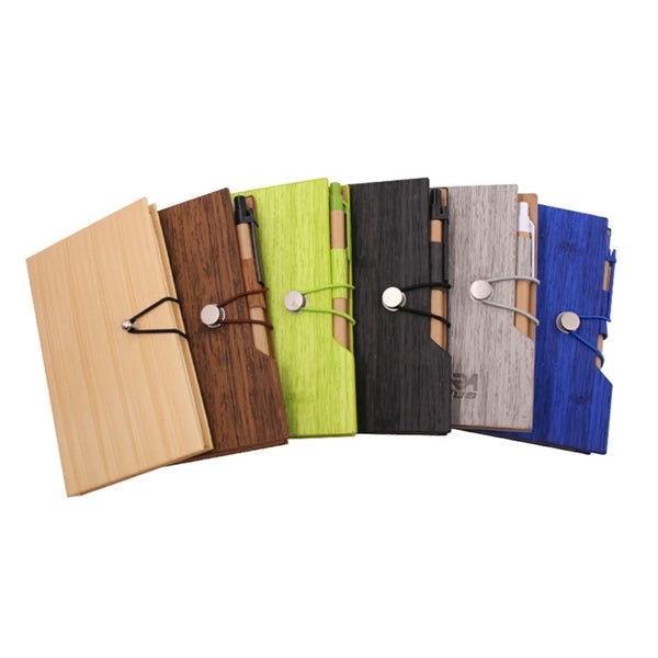 Woodgrain Look Notebook