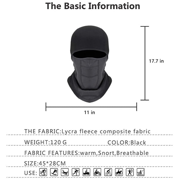Winter Balaclava Outdoors Waterproof Mask
