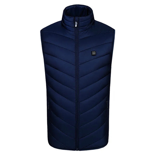 9 Heating Zones Outdoor Men Jacket Rechargeable Heater Vest