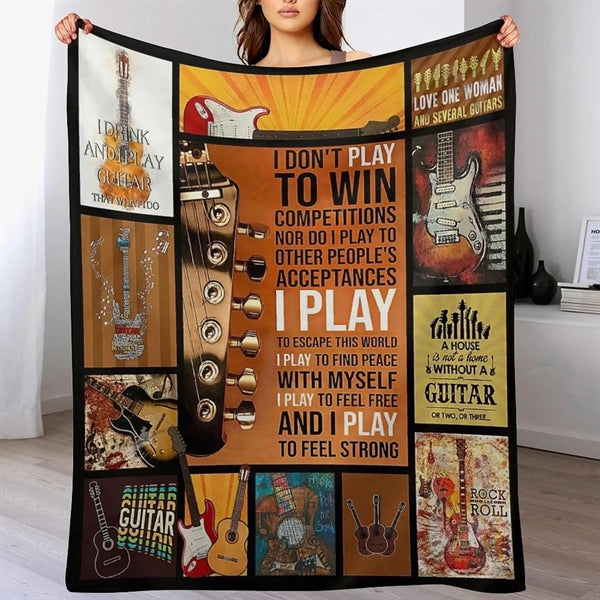 30" X 40" Brushed Polar Fleece Sublimation Blanket 300 GSM