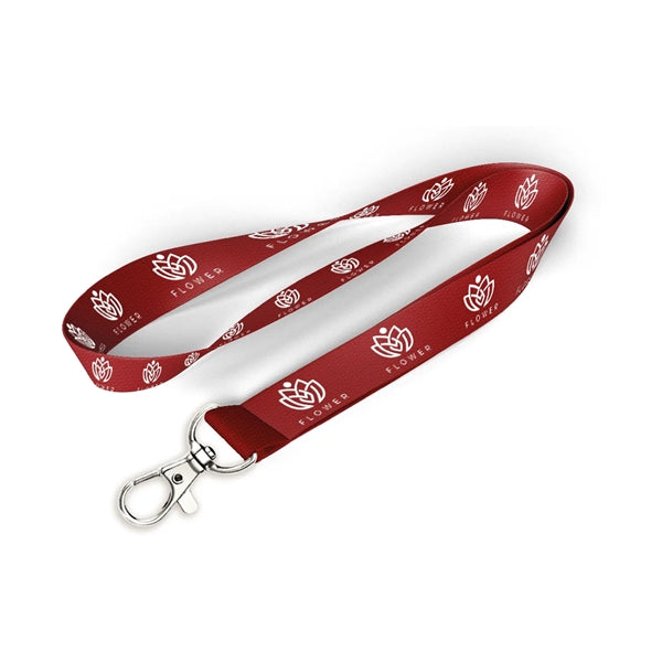 3/4 inch Polyester Lanyard-A