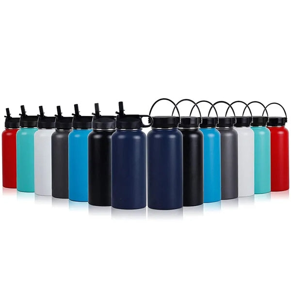 32Oz Water Bottle with Straw