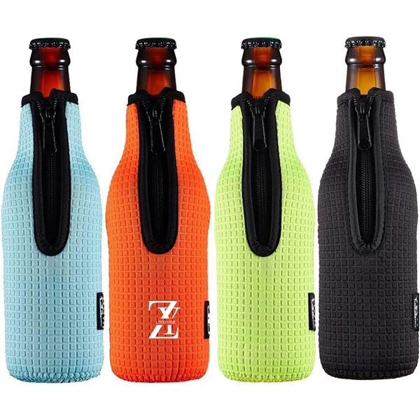Beverage Bottle Cooler With Built In Opener