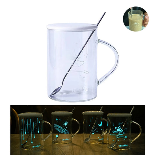 Light Discoloration Glass Water Cup