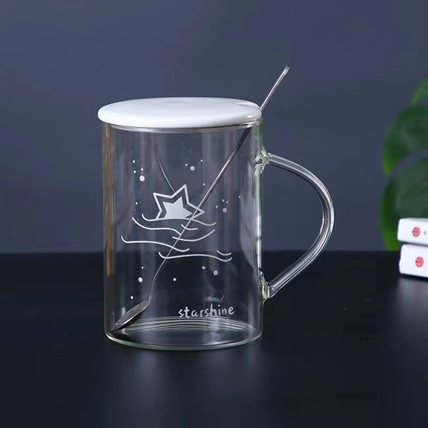 Light Discoloration Glass Water Cup