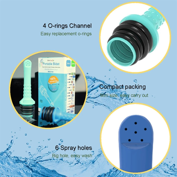 2Pcs Portable Travel Bidet