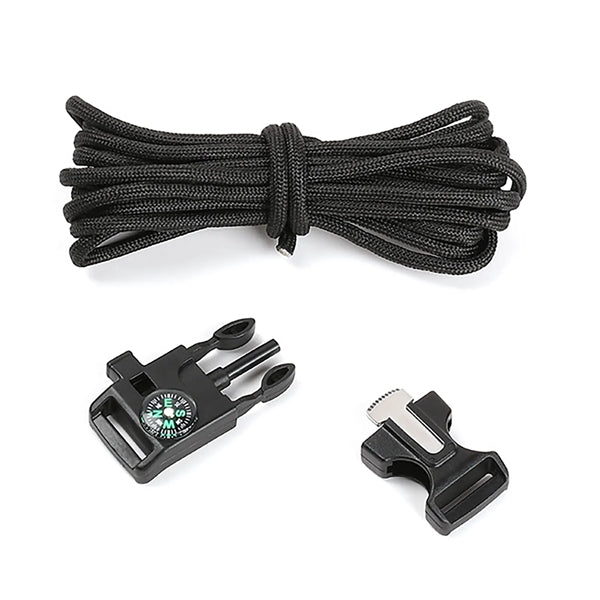 Survival Paracord Bracelets Outdoor Emergency Gear Kit