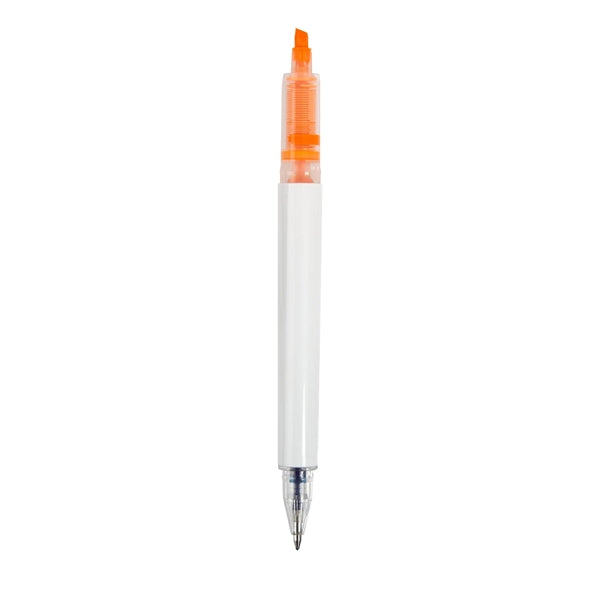 Sunray Combo Duo Tip Pen, Highlighter/Gel Ink