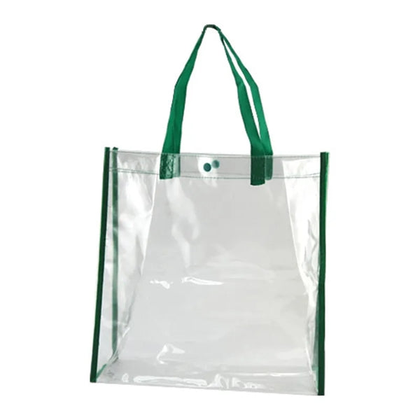 PVC Clear Tote Bag 12" W x 12" H x 6" D
