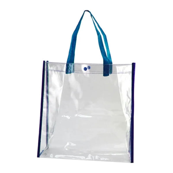 PVC Clear Tote Bag 12" W x 12" H x 6" D