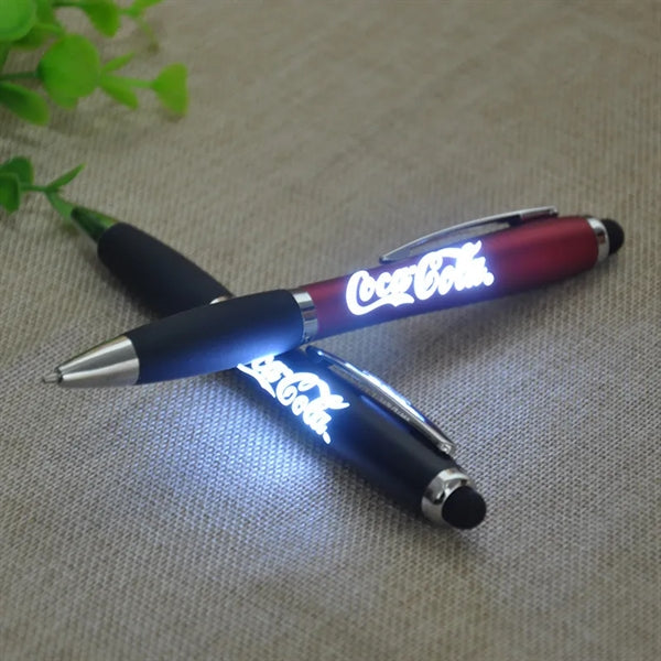 STEPABC Custom Personalized LED Logo Stylus Pen