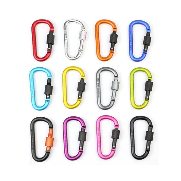 Aluminum Alloy Carabiner With Lock