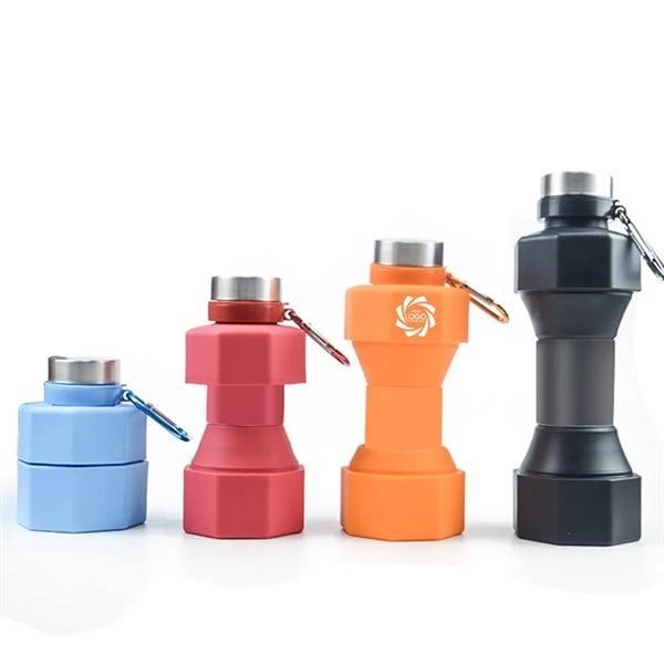 Dumbbell water bottles