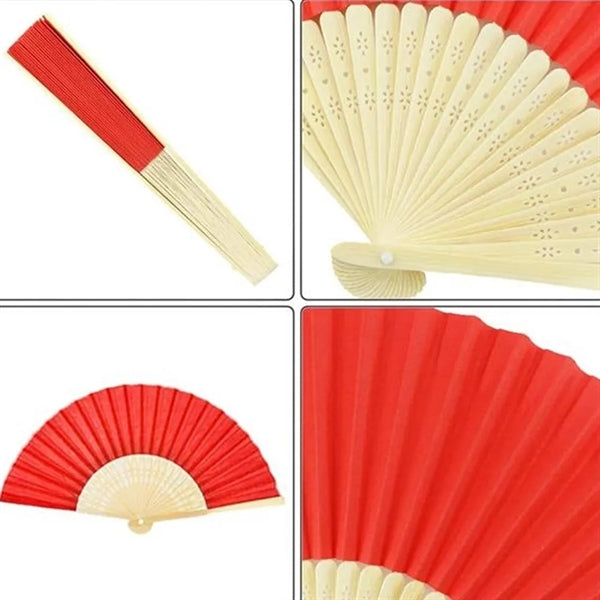 Paper Bamboo Folding Fan