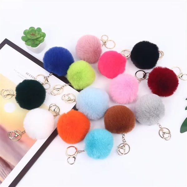 POM Keychain with Tag