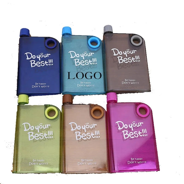 Clear Notebook Water Bottle