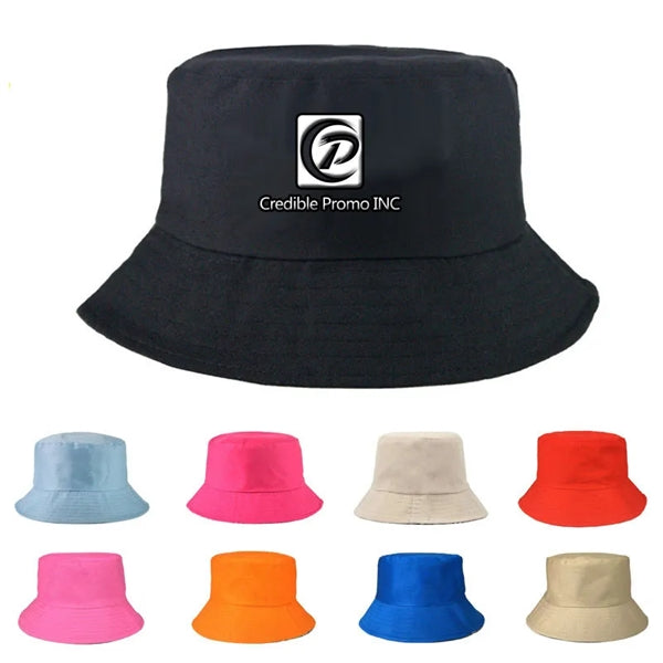 Unisex 100% Cotton Twill Bucket Hat