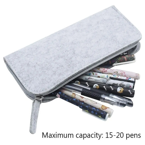 Felt Pencil Bag Pen Box