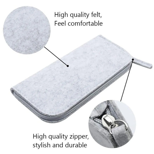 Felt Pencil Bag Pen Box