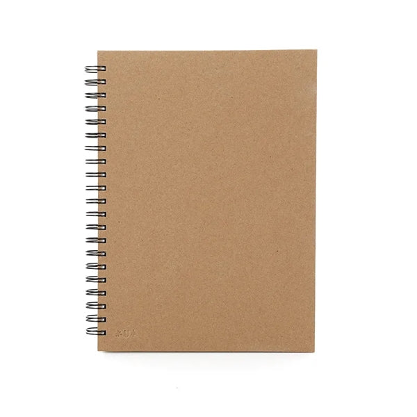 Spiral Kraft Cover Journal