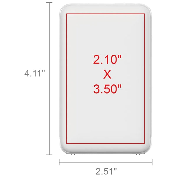Hermosa 2.1A Output 5000mAh Card Shape Power Bank