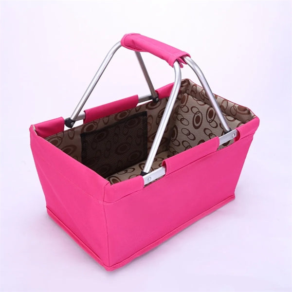 Picnic Shopping Baskets Travel Camping Grocery Bags