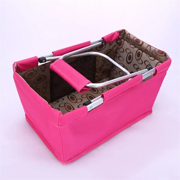 Picnic Shopping Baskets Travel Camping Grocery Bags