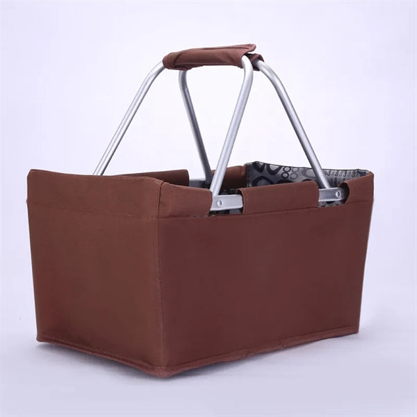 Picnic Shopping Baskets Travel Camping Grocery Bags