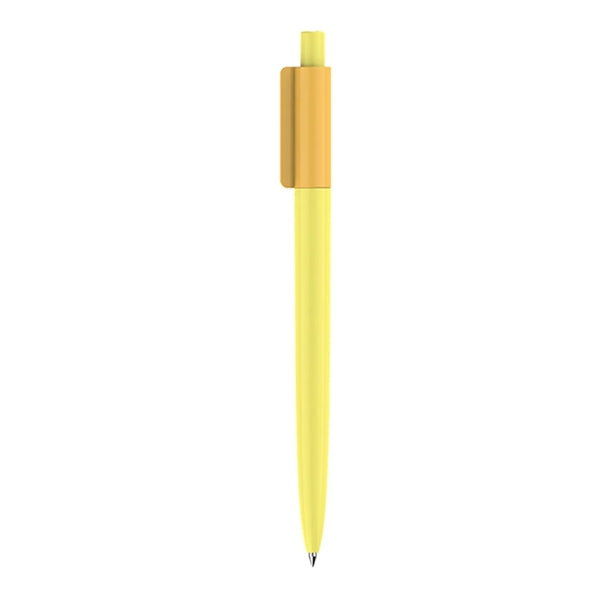 Click Mechanism Plastic Ballpoint Pen