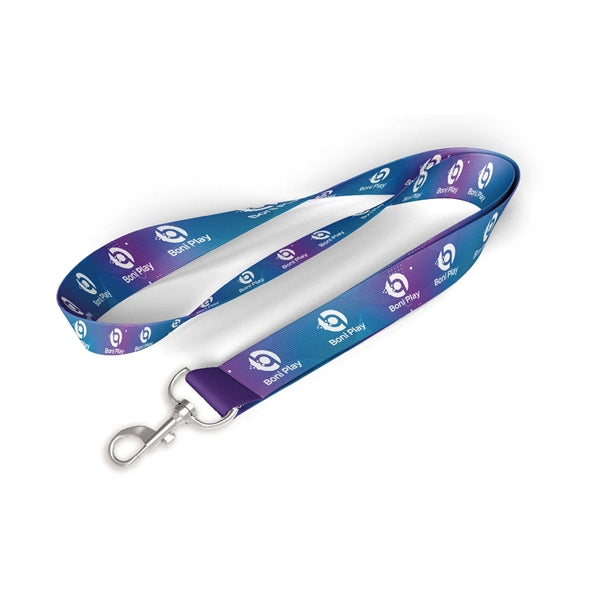 1 inch Dye Sublimation Lanyard