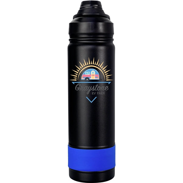 Sip Top 24 oz. Colorful Banded Bottle
