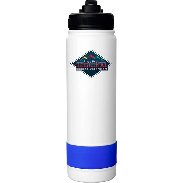 Colorful Pop Up 24 oz. Banded Bottle
