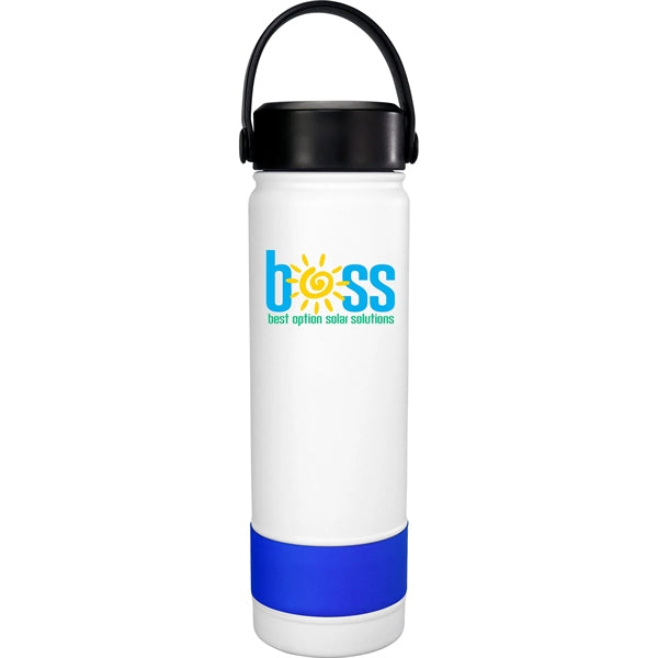 Colorful Metal Top 24 oz. Banded Bottle