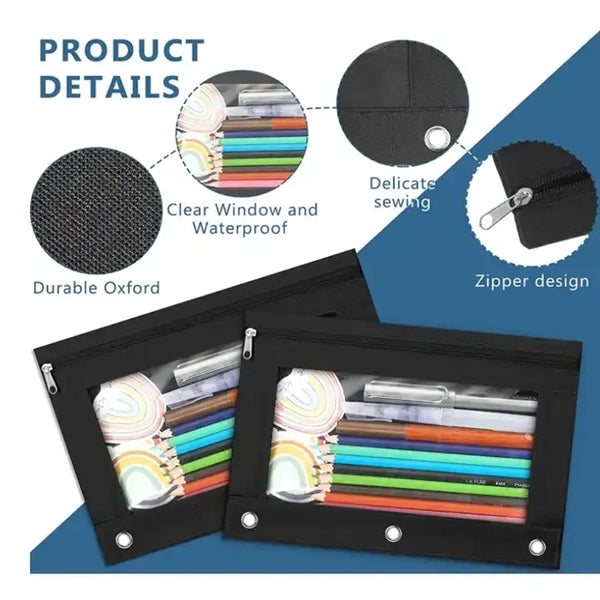3 Ring Binder Pencil Pouch