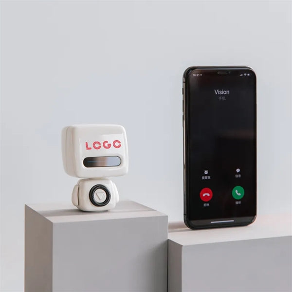 Mini robot Bluetooth speaker