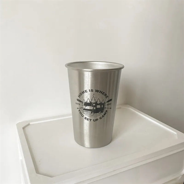 16oz Stainless Steel Pint Cup
