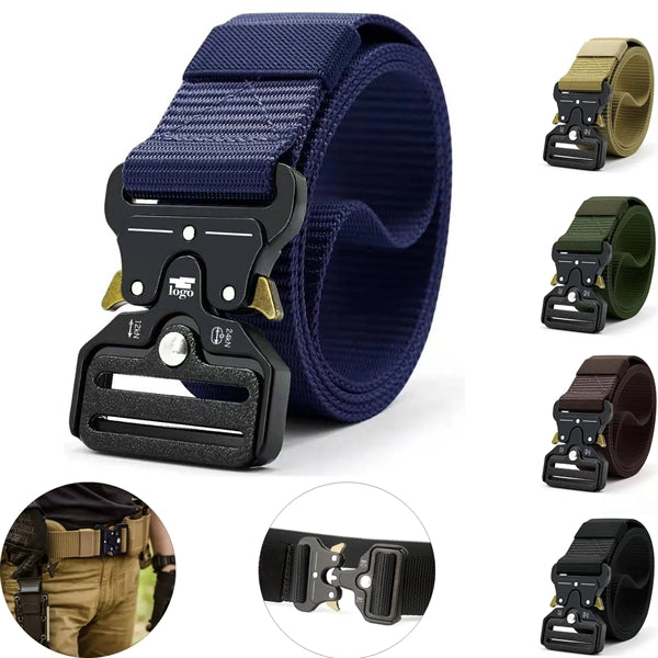 Metal Buckle Tactical Nylon Belt
