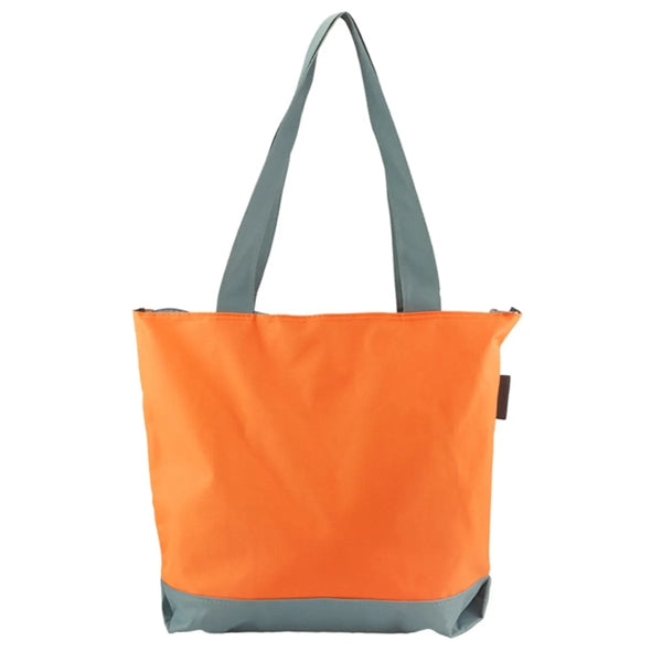 Polyester Canvas Zipper Tote