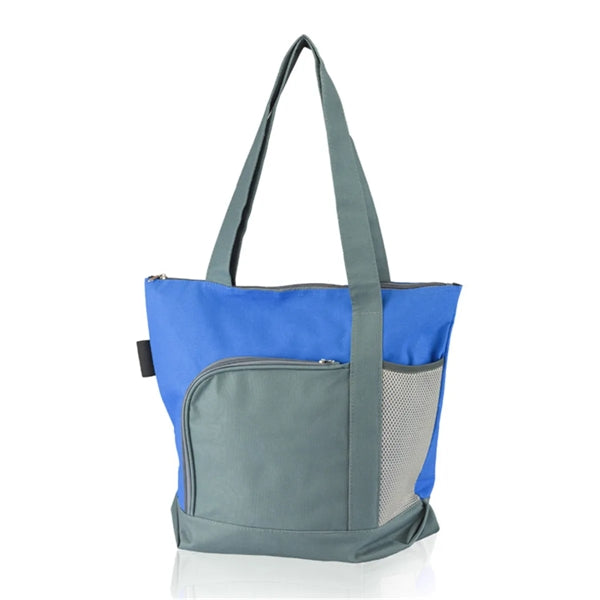 Polyester Canvas Zipper Tote
